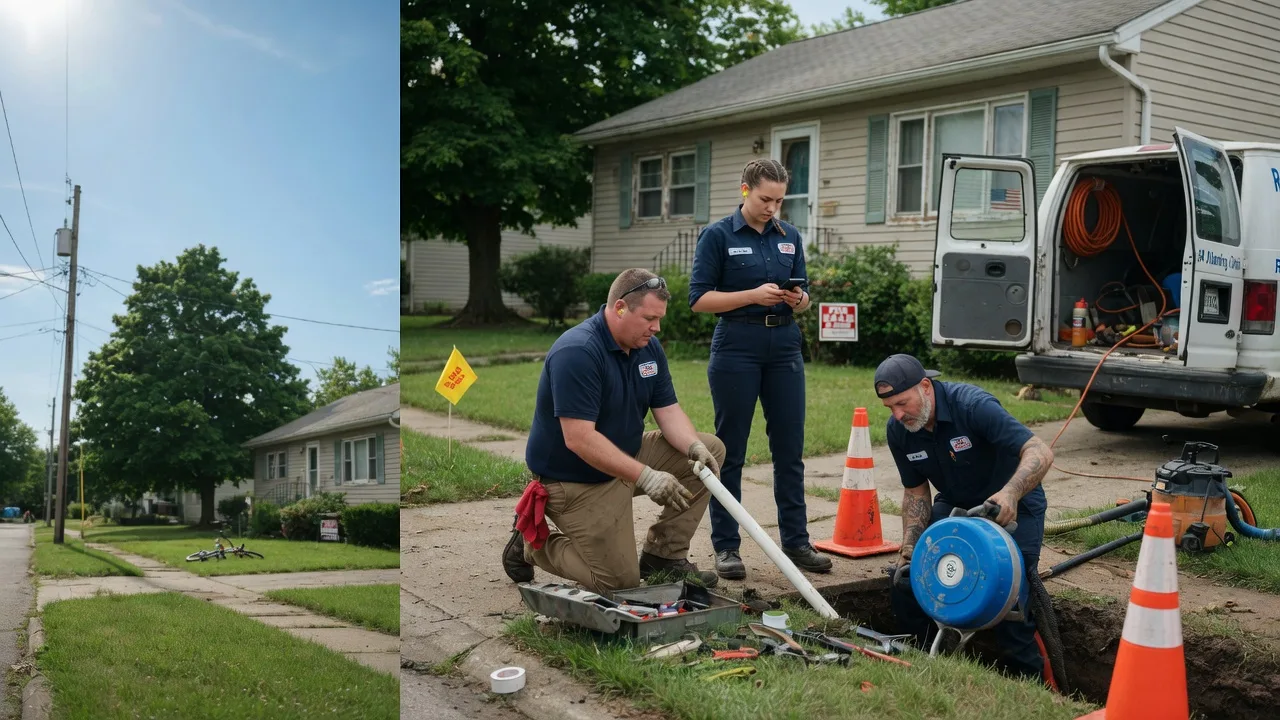 Sewer Line Repair in Aquashicola, PA near me